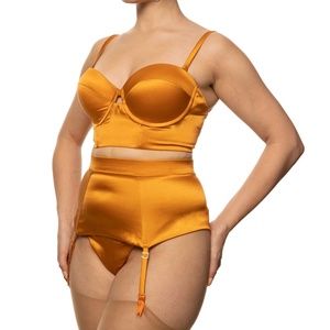 Studio Pia Petra Longline Bra amber sz1